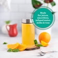 thumbnail image 2 of 10 oz Mason Drinking Jars 4 Pack, For Juices Smoothies and Beverages, 2 of 9