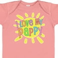 thumbnail image 4 of Inktastic I Love My Pappy Sun and Rainbow Letters Boys or Girls Baby Bodysuit, 4 of 5