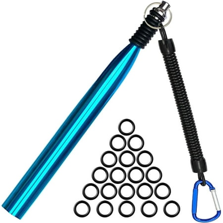 Wacky Rig Tool Wacky O-Rings for Wacky Rigging Soft Plastic Worms Wacky Rigging Tool Fishing Bait Rigs Wacky Worm Tool Silicone O Rings for Rubber Fishing Worms for Bass Fishing Wacky or Neko Rig