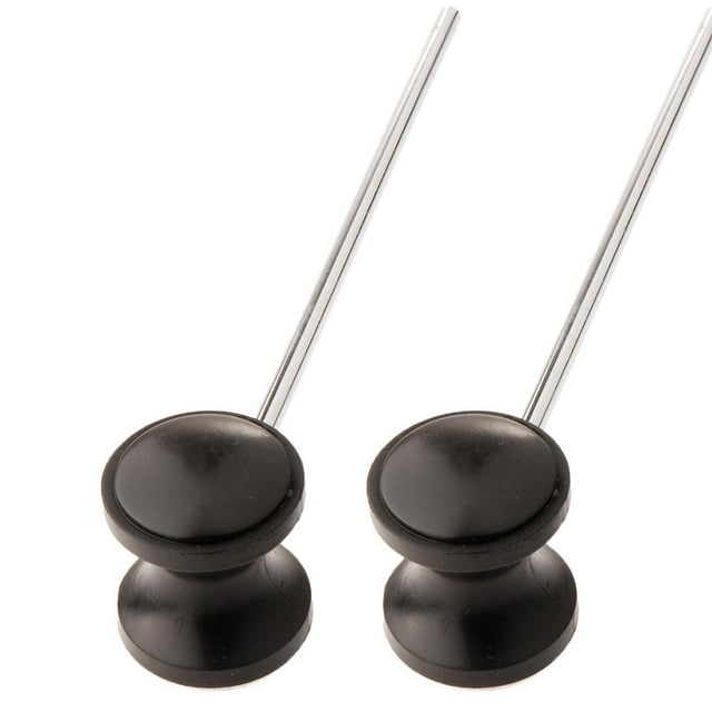 2x Pedal de Tambor Yuyangstore Mazo Martillo Cabeza de Fieltro para Batería de pedal