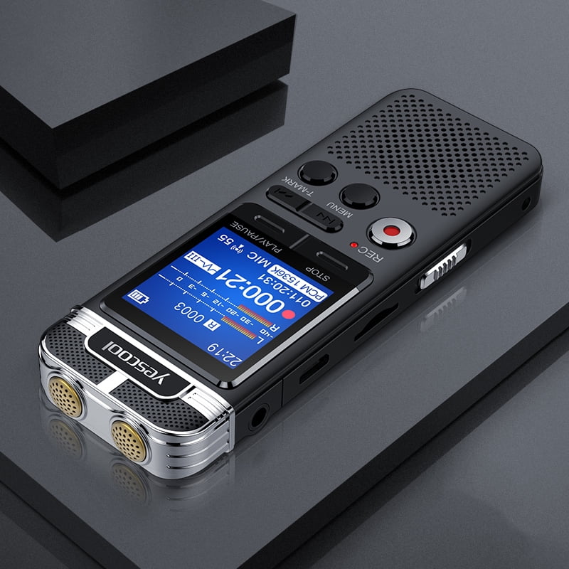 Yescool A90 8GB Class Meeting Daily Life Audio Digital voice recorder Portable Metal Sound Voice-activated Record Dictaphone