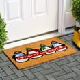 thumbnail image 5 of Calloway Mills Holiday Penguines Outdoor Doormat, 5 of 7