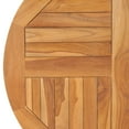 thumbnail image 3 of vidaXL Plateau de Table en Bois de Teck Massif Rond 2,5 cm 80 cm, 3 of 4