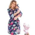 thumbnail image 1 of Eco Baby Juego De Bata Y Manta Para Mamá Y Yo | Bata De Maternidad Y Conjunto De Bebé A Juego Para Niña Y Niño | Trabajo De Parto Y Parto Hospitalario, 1 of 5