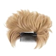 thumbnail image 3 of Postizos para Mujer, Moño Desordenado, Peine Lateral, Moños Desordenados, Extensiones de Moño para El Cabello a La Moda, Accesorios para El Cabello Pa Estilo F Fernando Clip de garras de pelo, 3 of 8