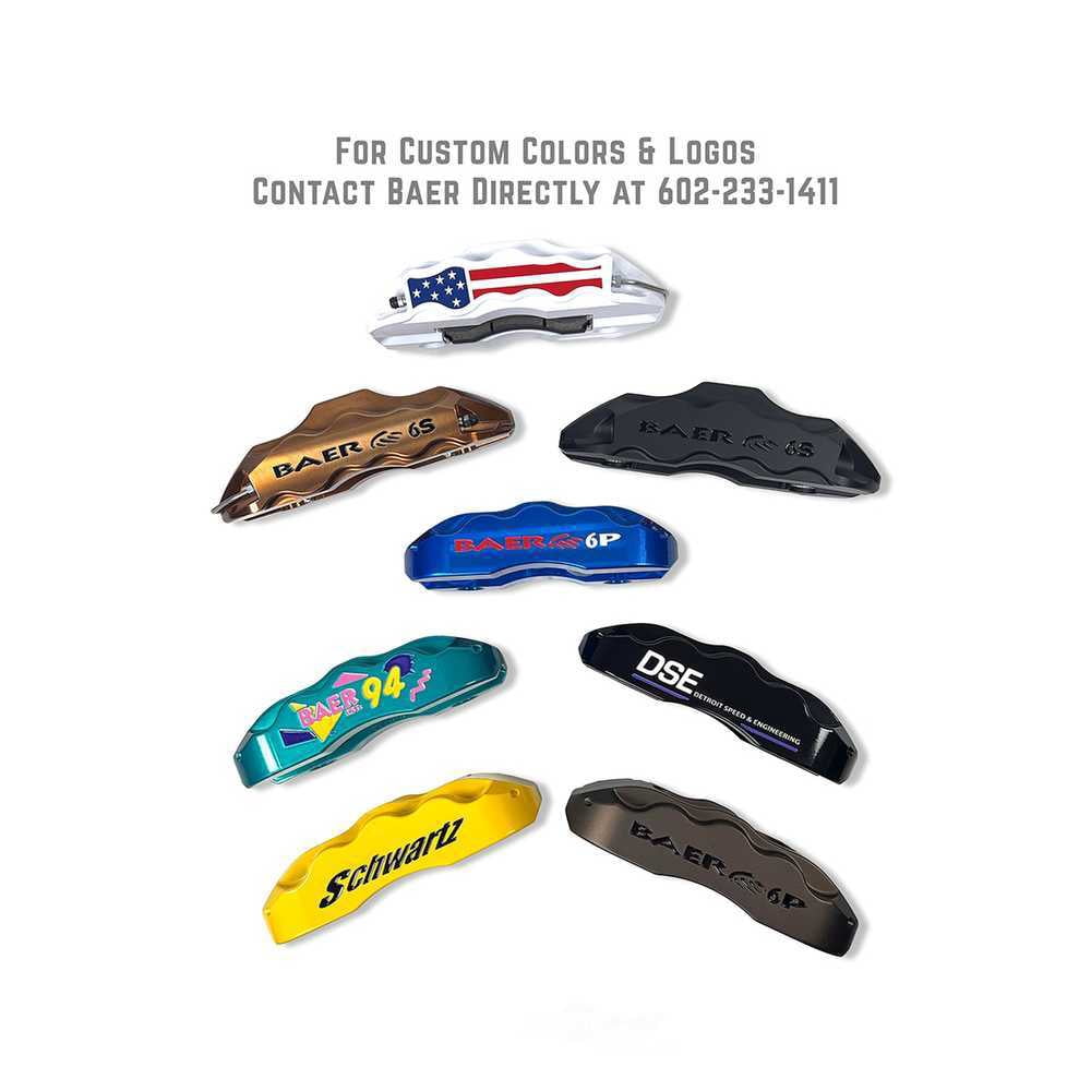 Baer Brake Systems 4301365R Baer Brakes 14 Pro+ Brake Kit - Front