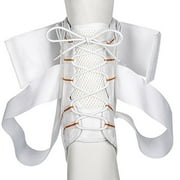 Active AS1 Pro Lace-Up Ankle Brace, Adjustable, White, Large
