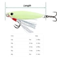 thumbnail image 4 of hejhncii Long Casting Jigging Spoon Lure Luminously Fishing Baits Artificial Lures, 4 of 21
