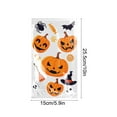 thumbnail image 3 of 110 Pcs Halloween Candy Bags with Pumpkin Head Design, Plastic OPP Treat Bags with Ties for Party Favors, Gifts & Holiday Wrapping, 3 of 5