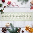 thumbnail image 2 of 2x10 Christmas Rugs for Living Room Washable Non-Slip Christmas Print Area Rug with Coquette Bow Pattern for Bedroom, Low-Pile Stain Resistan Holiday Carpet for Dining Room Office, 2 of 15