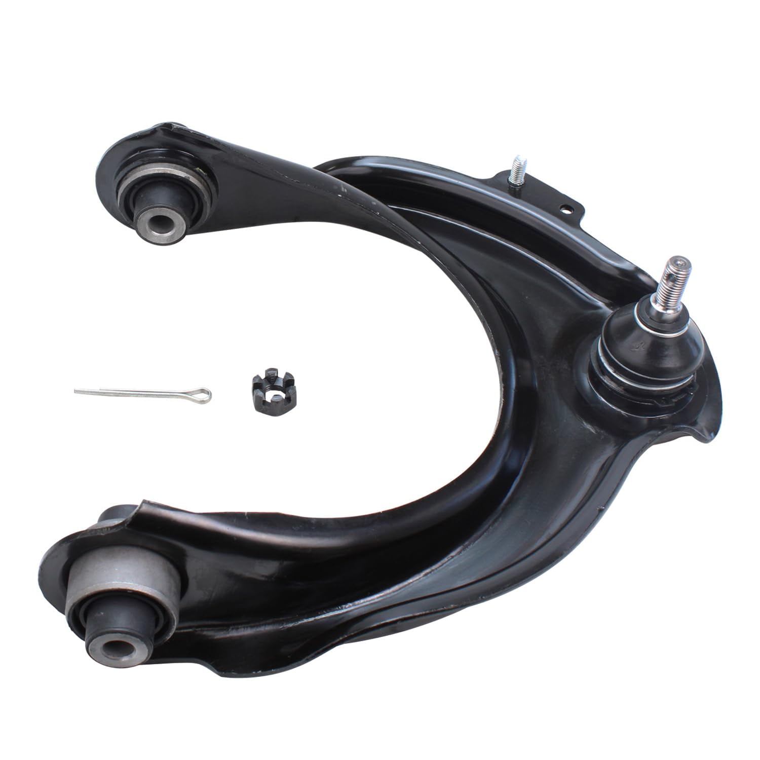 Detroit Axle - Front Right Control Arm for 03-07 Honda Accord, 04-08 Acura TSX, Upper Control Arm w/Ball Joint Assembly 2004 2005 2006 2007 Replacement