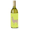 thumbnail image 1 of "Treasures Llama Green Decorative Bottle Hugger, 750 ml, Multicolor" Caroline's Treasures BB7742LITERK, 1 of 1