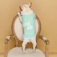 thumbnail image 3 of Breathable Pet Vest - Letters Printing - Vibrant Colors Pet Dogs Cats T-shirt Clothes - for Outdoor, 3 of 8