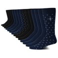 thumbnail image 1 of Medias de Vestir IZOD para Hombre, 14 Pares, Livianas y de Secado Rápido, 1 of 6