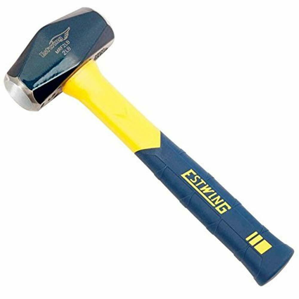 Sure Strike Drilling/Crack Hammer - 2-Pound Sledge With Fiberglass ...