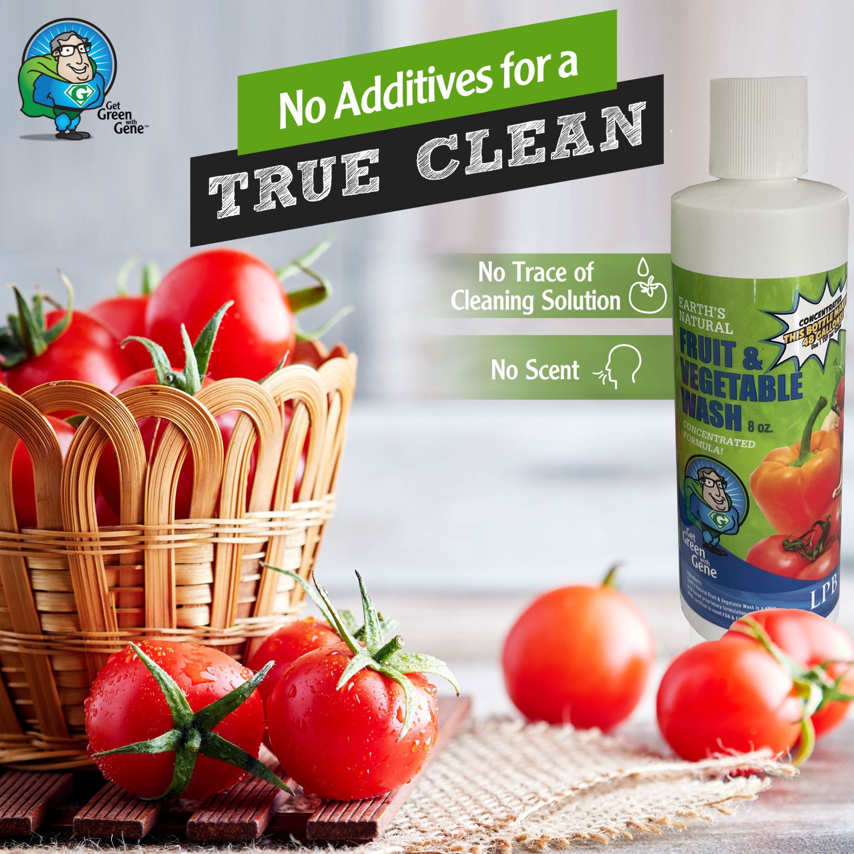 Better Life Produce Wash for Fruits & Vegetables