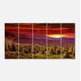 thumbnail image 2 of Colorful Sunrise Over Mountains - Landscape Photography Canvas Print, 2 of 3