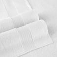 thumbnail image 5 of 6-Piece Fade Resistant Bath towel, Hand and Washcloth Set - Cotton, White, 5 of 7