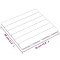 thumbnail image 4 of vidaXL Decking Tiles 30 pcs 30x30 cm Solid Wood Teak Vertical Pattern, 4 of 5