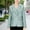Blue, variant on Women's Casual Blazer Solid Color Long Sleeve Open Front Lapel Pocket Lightweight Business Jacket