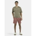 thumbnail image 4 of No Boundaries Soft Fleece Jogger Shorts, 6" Inseam, Men's and Big Men's, 4 of 5