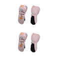 thumbnail image 2 of sweethay 6 pares de mitones para niños, impermeables, cálidos, para invierno, dibujos animados, equipo deportivo, regalos, herramientas de rosa L 2Conjunto, 2 of 6