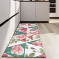 thumbnail image 4 of Pioneer Flower Floral Print Pattern Kitchen Rug Mat,Kitchen Runner Rugs Non Skid Washable,Decorative Kitchen Floor Mats for Kitchen,Sink,Laundry,17"X47", 4 of 5