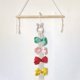 thumbnail image 5 of Organizador de Almacenamiento de Pinzas para El Pelo de Animales de Madera – Colgante de Cuerda para Decoración de Pared, Bloques de Madera Maciza con Múltiples Ranuras para Tarjetas, Organización De, 5 of 6