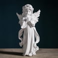 thumbnail image 2 of Figuras en miniatura de yeso de ángel Vintage Baoblaze decoración de Oficina estudio 155x115x315mm, 2 of 8