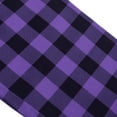 thumbnail image 6 of Luwomo Pants for Mens Home Plaid Business Fashion Long Wide Leg Elastic Waist Loose Sleepwear Trousers Purple,M, 6 of 7