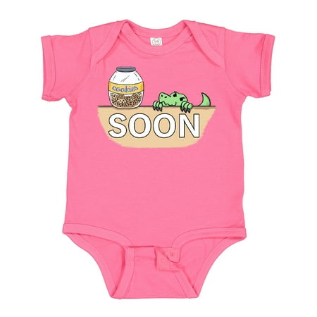 

Inktastic SOON Dino Eyeing Cookie Jar Gift Baby Boy or Baby Girl Bodysuit