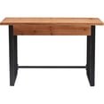 thumbnail image 2 of Serta Leighton Writing Desk Wood and Black Metal, 2 of 14