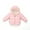 Pink, variant on YTDSCS Newborn Toddler Baby down Cotton Jacket for Boys Girls Hooded Fleece Coat Kids Unisex Thicken Warm Winter Outerwear 6 Months - 8 Years