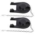 thumbnail image 1 of Beautiful 2pcs Universal Toilet Tank Flapper Water-saving Toilet Flapper Cover with Chains - Great for all special event needs, 1 of 5