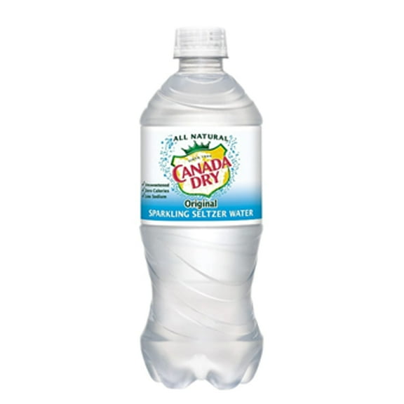 Canada Dry Original Sparkling Seltzer Water 20 Oz - Pack Of 12