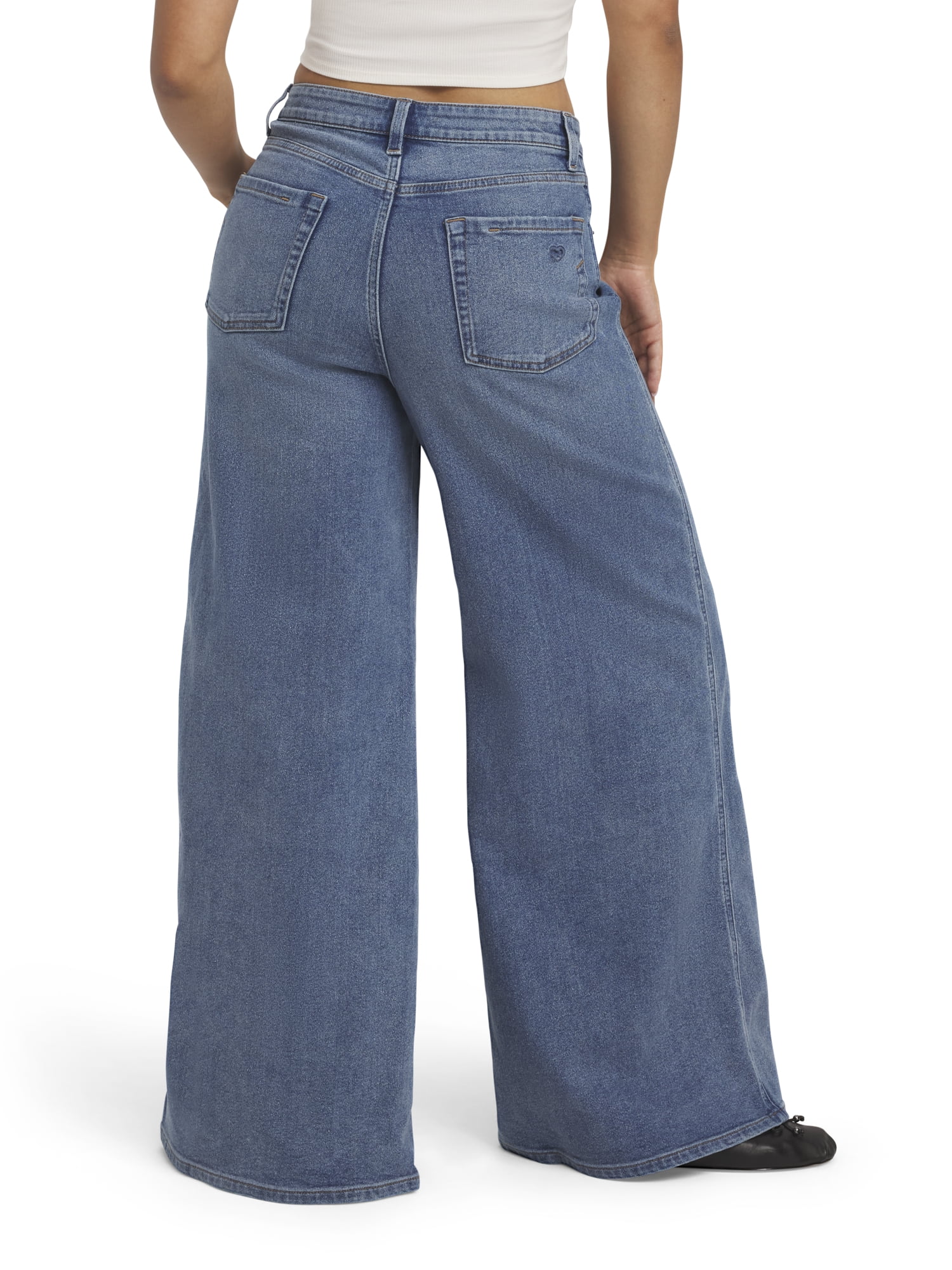 Mills by Millie Bobby Brown Women's Wide Leg Jean, Sizes 00-18