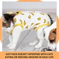 thumbnail image 4 of Traje de rehabilitación para gatos de 4 piezas, paquete de cuerpo de rehabilitación de algodón, traje de rehabilitación para gatos transpirable, rehabilitación abdominal para perros, 4 of 5