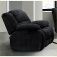 thumbnail image 2 of Recliners, Stonic Modern Glider Recliner | Ebony Black Fabric, 2 of 5