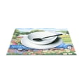 thumbnail image 3 of Ryvnso Placemats Set of 4 Truck Flowers in Farm Dining Mats Heat-Resistant Non-Slip Washable Table Mat, 3 of 8