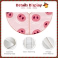 thumbnail image 3 of Sikiie Cute Pig Nose Nativity Christmas Tree Skirt, Jesus Christian Winter Holiday Tree Mat Decoration(30-48IN)30", 3 of 6