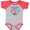 Baseball Heather and Red, variant on Gender Reveal Cousin Boys or Girls Baby Bodysuit