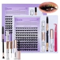thumbnail image 1 of DIY Lash Extension Kit: Mixed Style Lash Clusters with Bond & Seal..., 1 of 26