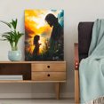 thumbnail image 5 of Qisvanset Framed Canvas Wall Art 12x16 Inch Jesus and Girl Modern Nursery Bible Gift Art, 5 of 5