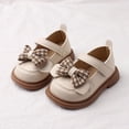 thumbnail image 2 of Otqutp Birthday Footwear for Toddler Kids Girls Dress Shoes Bow Tie Soft Bottom Princess Shoes Summer Outdoor Soft Rubber Sole Flat Princess Dress Shoes, 2 of 4