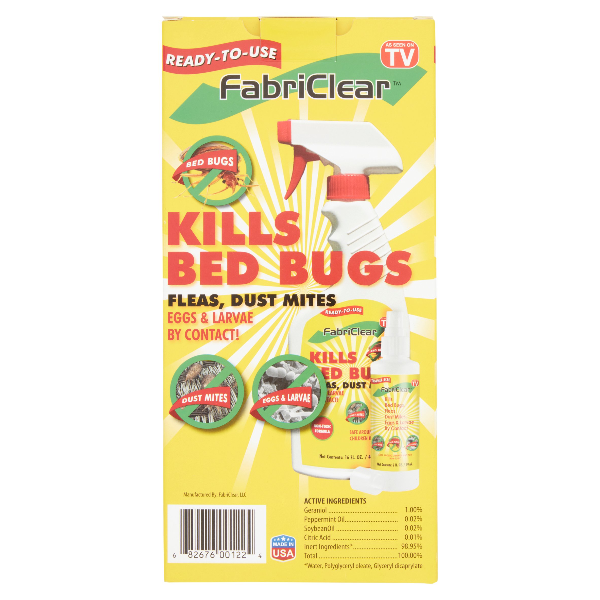 As Seen on TV FabriClear for Bed Bugs - image 4 of 5
