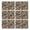 Pioneer Flower Floral, variant on Pioneer Flower Floral Print Pattern Summer Placemats Table Placemats Set Of 6-Linen Kitchen Washable Placemats Table Mats 12x18 Inch Non-Slip Heat Resistant