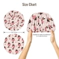thumbnail image 5 of Yiaed Dachshund Dog Heart Print Satin Bonnet Silk Bonnet Hair Bonnet for Sleeping Hair Bonnets, 5 of 6