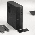 thumbnail image 2 of Dell Slim ECS1250 AI Powered Desktop (Intel Ultra 7-265, 16GB DDR5, 1TB M.2 PCIe SSD, Intel Graphics, 180W PSU, WiFi 6, Bluetooth 5.2, RJ-45, 1 Display Port, HDMI, Win 11 Pro) w/DKZ USB Port Expander, 2 of 10