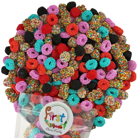 FirstChoiceCandy Assorted Crunchy-Coated Crispy Gummies - 2 Pound