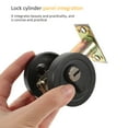thumbnail image 2 of SHISUYAN Zinc Alloy Dead Bolt Locks for Doors Inside Simple Design for Houseowners, 2 of 8